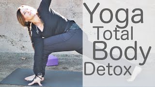 30 Minute Total Body Yoga Workout Glowing Vinyasa Detox [upl. by Hathaway]