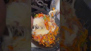 Enjoying some Singapore Noodles🤤 cooking food singapore travel [upl. by Azyl66]