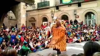 Carnaval Infantil de Solsona 2014 Primer ball del nou xut petit [upl. by Felice]