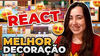 DECORAÃ‡ÃƒO FAZENDA DE INSCRITO REACT TOUR IDEIAS E DICAS STARDEW VALLEY [upl. by Seni376]