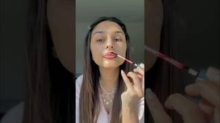 trying the viral lip liner stain [upl. by Atiugal]