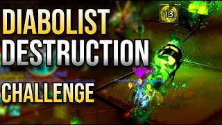 DIABOLIST DESTRUCTION  HARDMODE CHALLENGE TO R1 [upl. by Iaverne45]