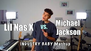 Lil Nas X vs Michael Jackson  INDUSTRY BABY Mashup [upl. by Aneled]