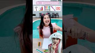 PENSIL AJAIB drawing diy challenge desenho funny dubber bts dubbing [upl. by Weissman]