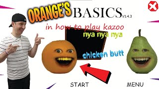 PARTYIN PARTYIN  YEAH ITS ANNOYING ORANGES BASICS Orange Stars In His Own Baldi Mod [upl. by Rashidi10]