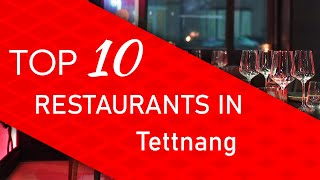 Top 10 best Restaurants in Tettnang Germany [upl. by Bergh482]