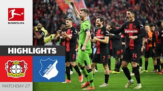 Schick amp Andrich Safe CrossLeague Season Record  Bayer 04 Leverkusen  Hoffenheim 21  MD 27 [upl. by Medardas]