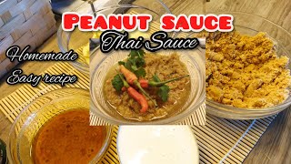 THAI HOMEMADE PEANUT SAUCE  ONCE UPON A CHEF RACS [upl. by Darill894]