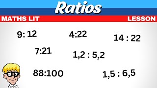 Ratios Maths literacy  Simplify [upl. by Doner]