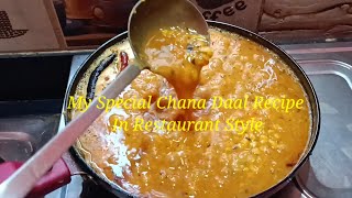 Chana Dal Dhaba Style Recipe Dal Banane ka Tarika Dekhlo tadka chana dal recipe cooking ka pitara [upl. by Klump]