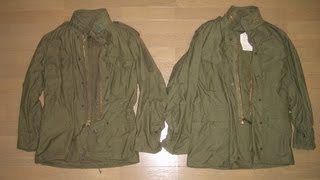 「M65フィールドジャケット」米軍実物「ALPHA社製」M65 Field Jacket【軍用品】 [upl. by Naves]