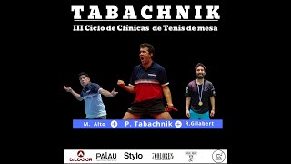 Clínica de tenis de mesa de Pablo Tabachnik [upl. by Amerigo]