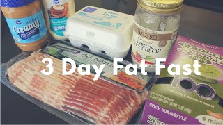 8 Pounds Lost in 3 Days  My 3 Day Fat Fast Meal Plan [upl. by Amadus]