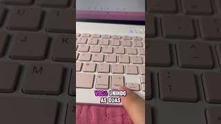 Você sabe como usar a interrogação no teclado Bluetooth Se não vem ver que eu te ensino 🩷 [upl. by Chelsea]