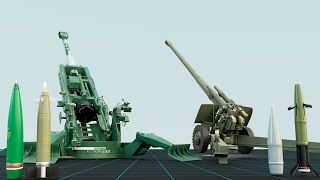 M777 vs МстаБ 2А65  quotЭскалибурquot против quotКраснопольquot [upl. by Grosberg]