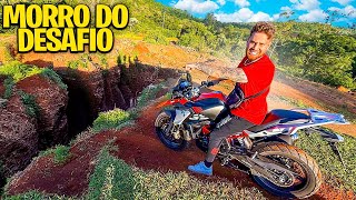 FUI NO MORRO DO DESAFIO COM MINHA MOTO NOVA GS 310  😱 A PIOR DESCIDA DE TODAS [upl. by Eidoj607]