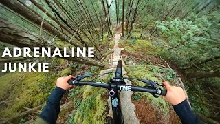 Crazy Speed Down the Gnarliest Mountain Bike Trails [upl. by Ettesoj]