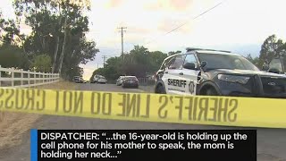 Dispatch Audio Describes Chilling Details of Boys Alleged Attack On Own Mother and Brother [upl. by Leahicm]