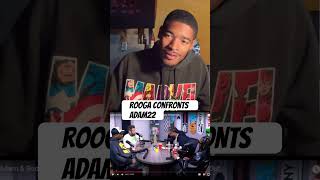 Rooga Confronts Adam22 adam22 rooga livestream reaction boxinghighlights boxing nojumper [upl. by Atirrehs705]