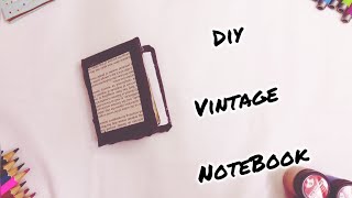 DIY Vintage Pocket Diary\By Zehra’s Creation craft diy notebook youtubevideo [upl. by Nareik324]