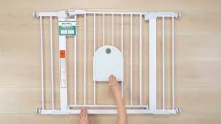 Easy Setup Guide Installing Your Extra Wide Baby Gate with Pet Door [upl. by Shanahan]