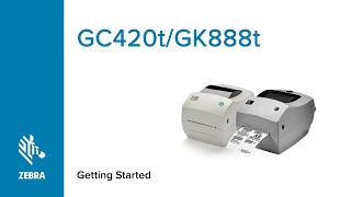 StepbyStep Guide to Setting Up Your GC420tGK888t Printer  Zebra [upl. by Atirehs]