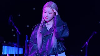 221002 백예린 야간비행 魔女の花 직캠 🪻Yerin Baek fancam 가사 자막  부산 국제 록 페스티벌 by Jinoo [upl. by Sigler]