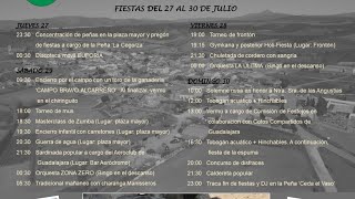 Fiestas Robledillo de Mohernando 2023 [upl. by Morgan]