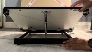 Unboxing The Priory Crosswire Drawing Board for Draftsmen and Artists [upl. by Guildroy]