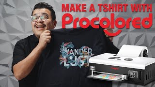 Procolored F8 DTF Printer Creates AMAZING TShirts in Minutes [upl. by Lettig]