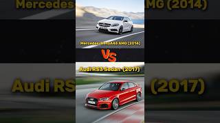 AUDI RS3 2017 VS Mercedesbenz A45 AMG 2014 [upl. by Naida179]