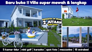 Baru  Villa bagus tapi murah di Puncak fasilitas mewah view cakep  My Dream Villa Puncak [upl. by Acissaj]