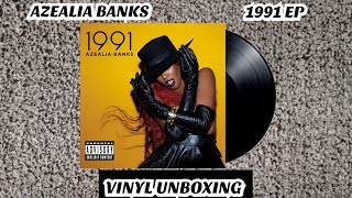 AZEALIA BANKS  1991 EP VINYL UNBOXING [upl. by Proulx]