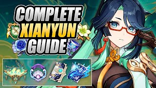 COMPLETE XIANYUN GUIDE How To Play Best Builds DPS amp Support Weapons Artifacts Teams amp MORE [upl. by Anaimad]