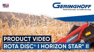 Geringhoff Rota Disc I Horizon Star II I Product Video I English [upl. by Herold]