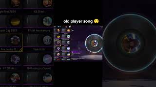 New player song vs old player song 🥶💀old freefire shortvideo [upl. by Initirb]