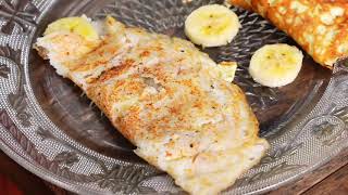 Banana Omelette Dosa Cooking By Bangla Serial Actor [upl. by Northway101]