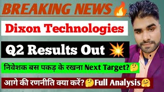 Dixon Q2 Results 2025  Dixon Results Today  Dixon Technologies Share Latest  Dixon Results News [upl. by Tiffany]