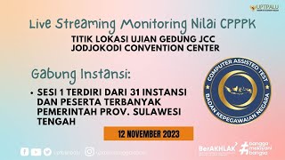 SELEKSI KOMPETENSI CPPK TITIK LOKASI GEDUNG JCC SESI 1 TGL 12 NOVEMBER 2023 [upl. by Netnert]