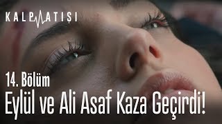 Eylül ve Ali Asaf kaza geçirdi  Kalp Atışı 14 Bölüm [upl. by Enilorac]