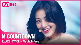 TWICE  AlcoholFree The First Half No1 Special  엠카운트다운 EP721  Mnet 210819 방송 [upl. by Mozza653]