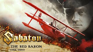 SABATON  The Red Baron Official Lyric Video [upl. by Tatiana]