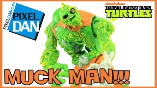 Muckman Teenage Mutant Ninja Turtles Nickelodeon Figure Video Review [upl. by Ahsirhcal]