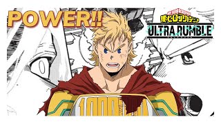 POWER Mirio Still Dominates In Ranked My Hero Ultra Rumble [upl. by Eillo]