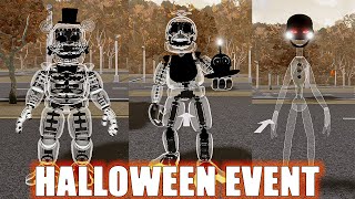 How to get Halloween Event in FREDBEARS MEGA ROLEPLAY Ghost Fredbear Ghost Chica Roblox [upl. by Matthei]