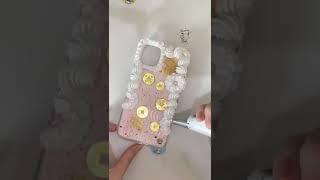 Cute DIMOO Figure Handmade Decoden Phone Casedecoden phonecase diy handmade fyp foryou [upl. by Enyaj]