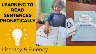 My 4 year old Phonics Lessons Learn to Read [upl. by Eiclud]