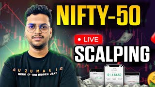 Live intraday trading  nifty 50 live scalping [upl. by Mckale]