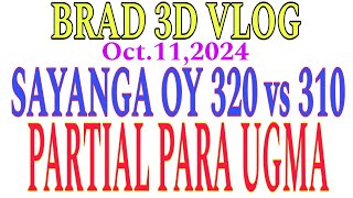 SLIDE ANG ATONG GIPABALIKAN 320 vs 310  PARTIAL COMBI  Oct112024  brad3dvlog [upl. by Daron]