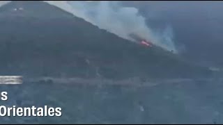 PyrénéesOrientales  Plus de 930 hectares brûlés dans un incendie shorts [upl. by Alesig]